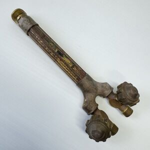 VICTOR 315C Torch Handle Welding Cutting 8" Long Medium Duty USA Brass